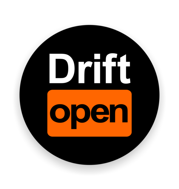 Naklejka DriftHub Drift Open