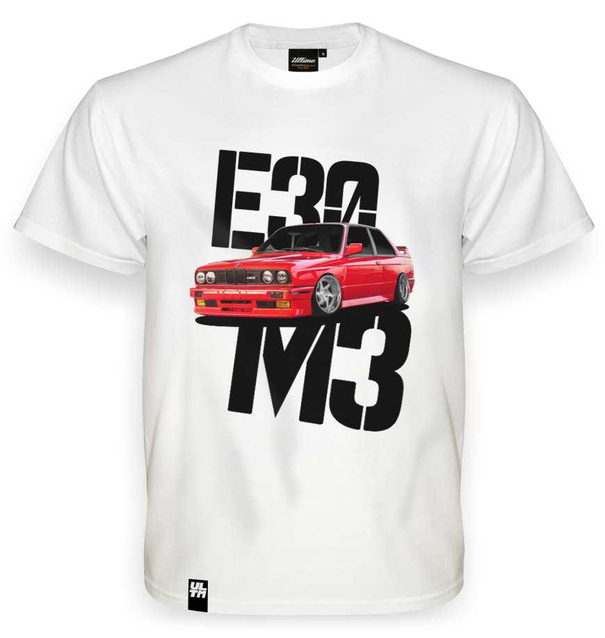 Koszulka BMW E30 M3 RED