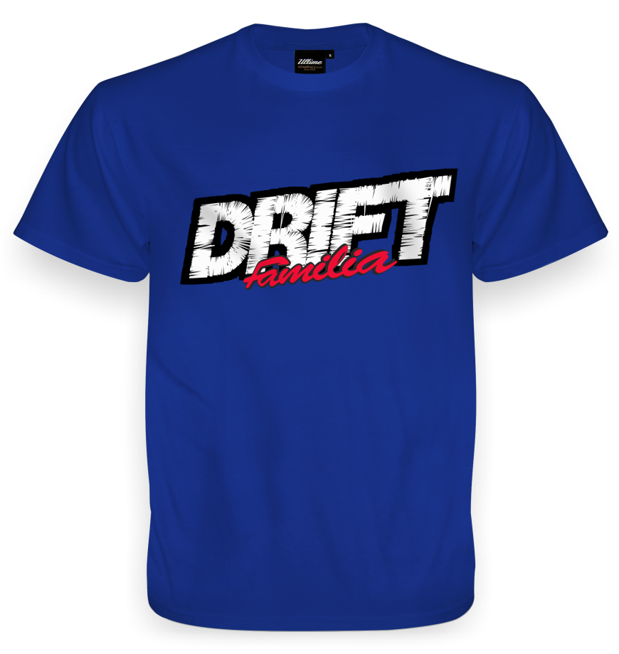 Niebieska koszulka Drift Familia od Ultime
